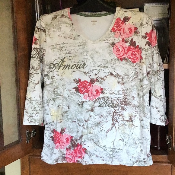 ALIA Tops - 3/4 sleeve Tee Shirt